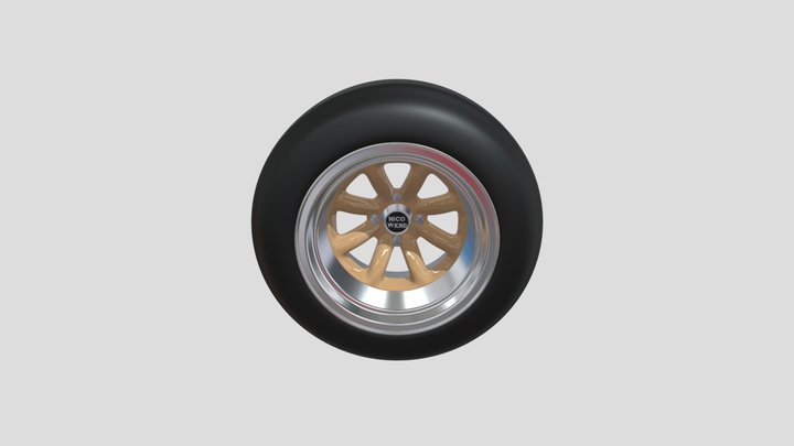 Watanabe RS Inspired Wheel 3D Model