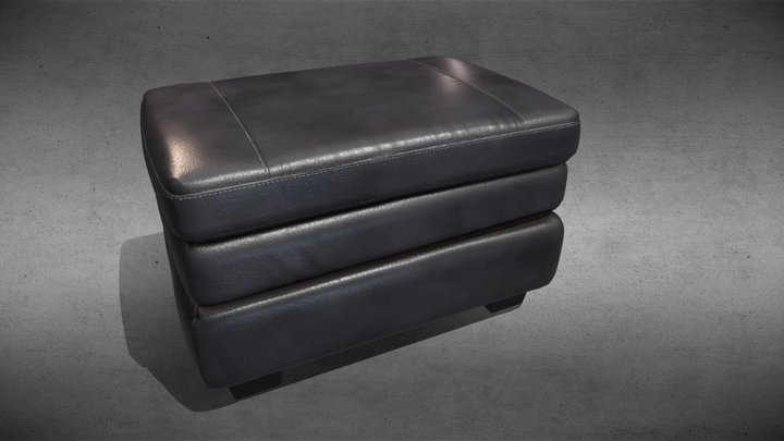 Gleason Chair BLACK 3D Model