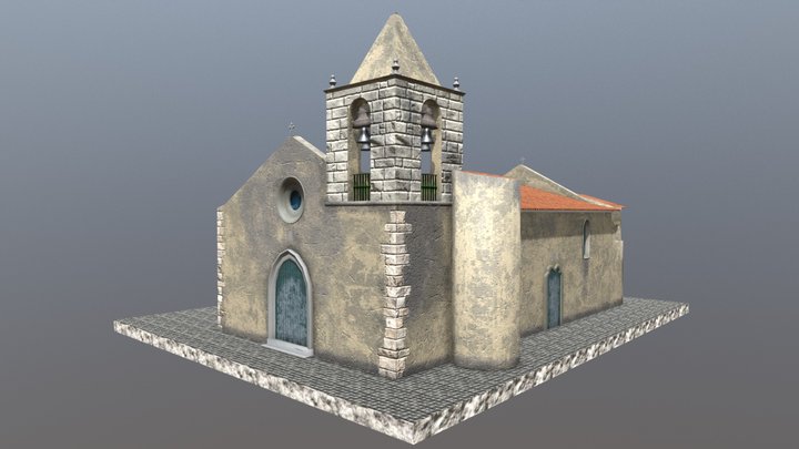 Igreja Sta. Maria da Alcaçova 3D Model