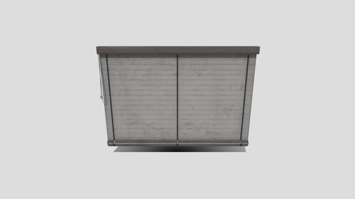 dirty blind 3D Model
