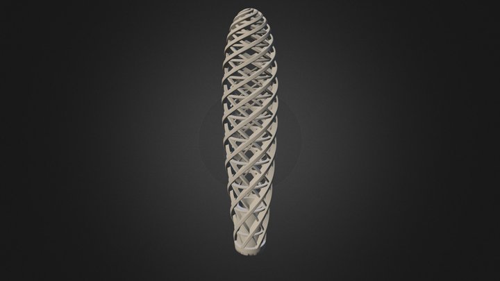 Spiral 結構想像-螺旋 3D Model