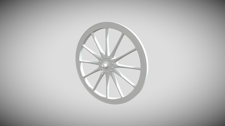 Wheel Preview 3D Model