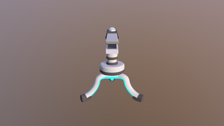 Lazer Turret 3D Model