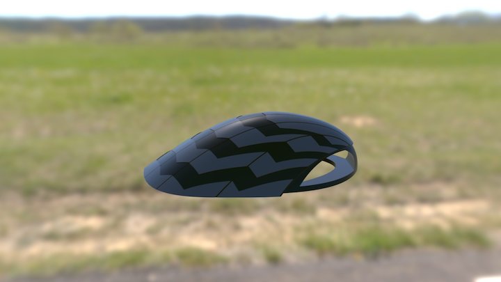 Bicycle Helmet #1 Design 3D Model