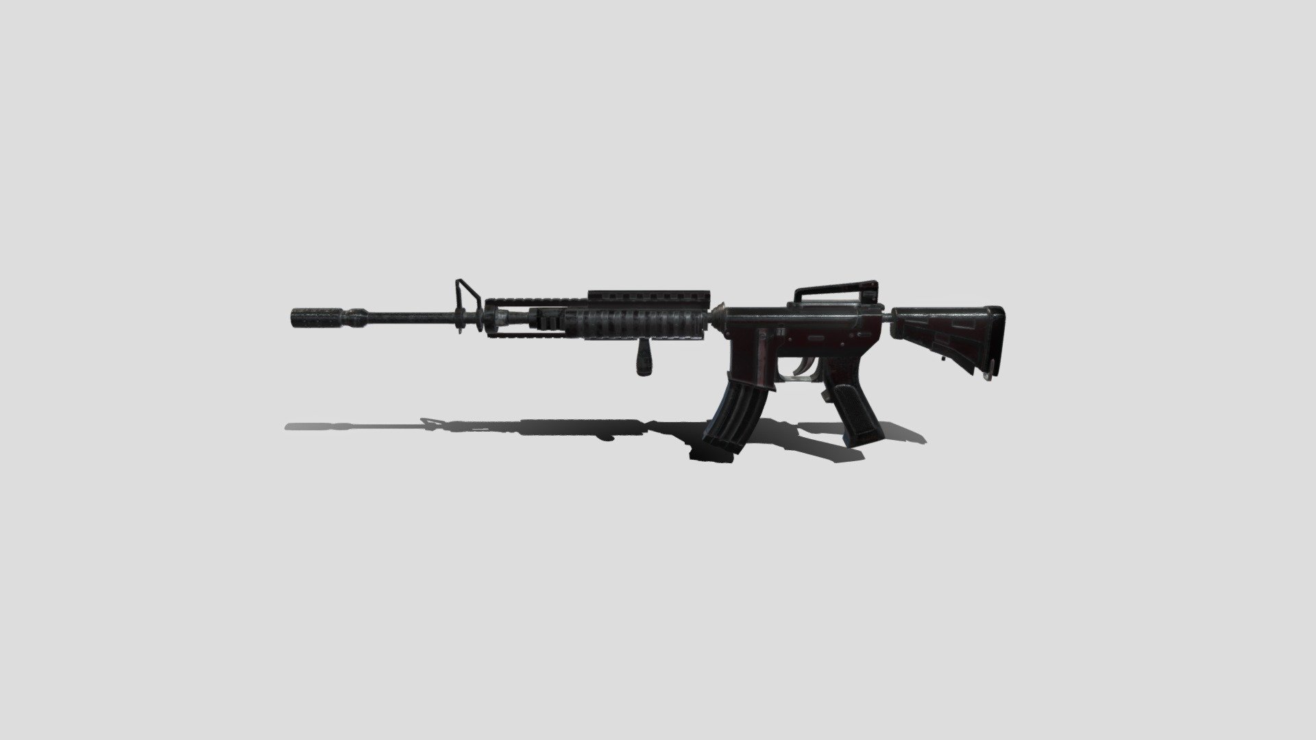 M16A4 GameReady - 3D Model By Charith945 [c70631f] - Sketchfab