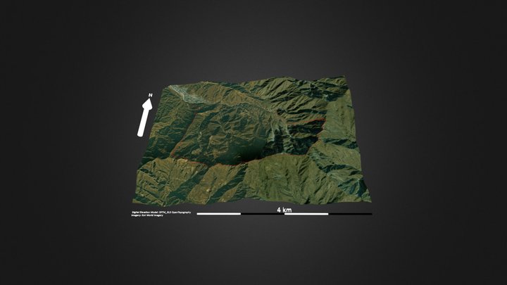 猫儿山 – Modelo 3D gratuito STL