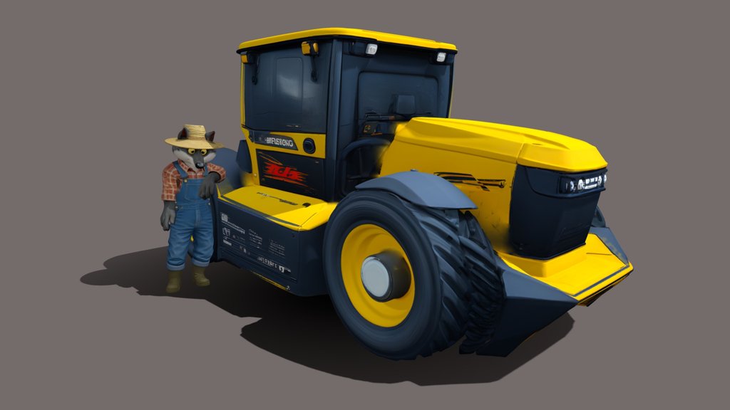 WolFarmer And His JCB-X Racer
