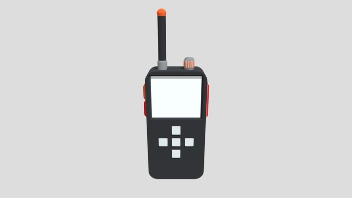 walkie-talkie 3D Model