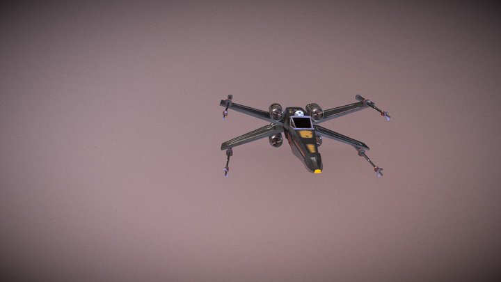 Xwing 3D Model
