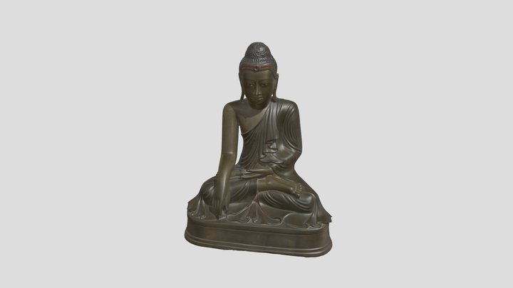 Buddha Śākyamuni 3D Model