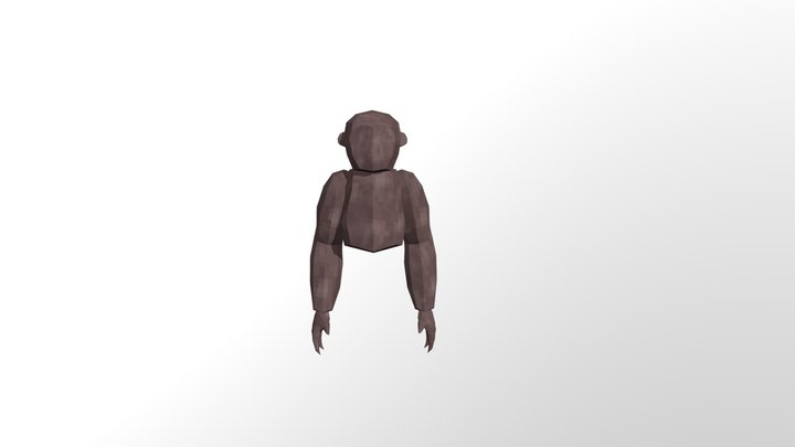 Fearing Gorilla Overseer Revamped 3D Model