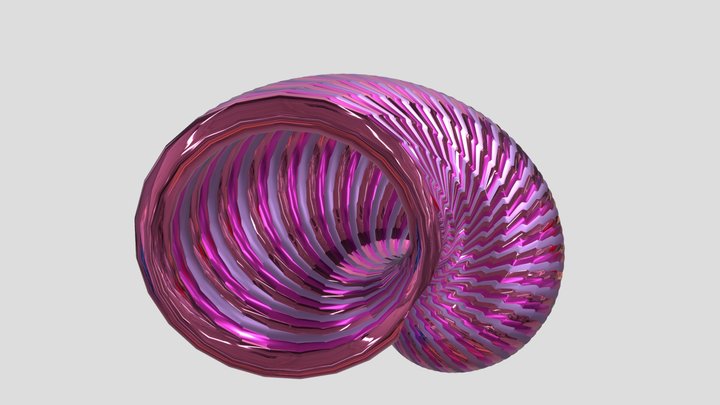 Parametric Shell BTS Rachel 3D Model