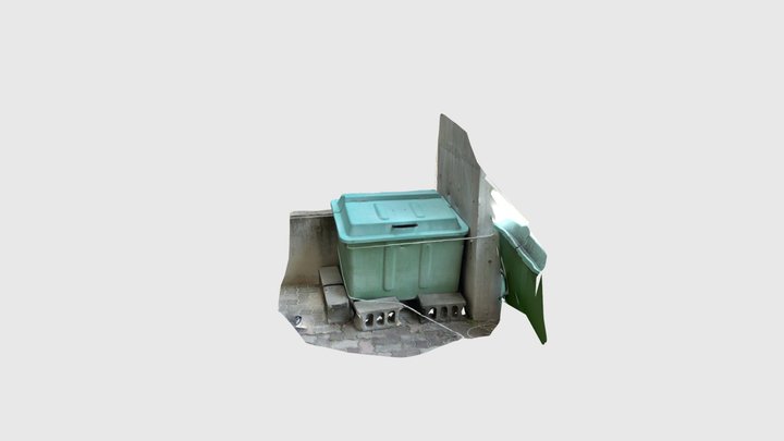 ritsumei25_隠れたゴミ箱 3D Model