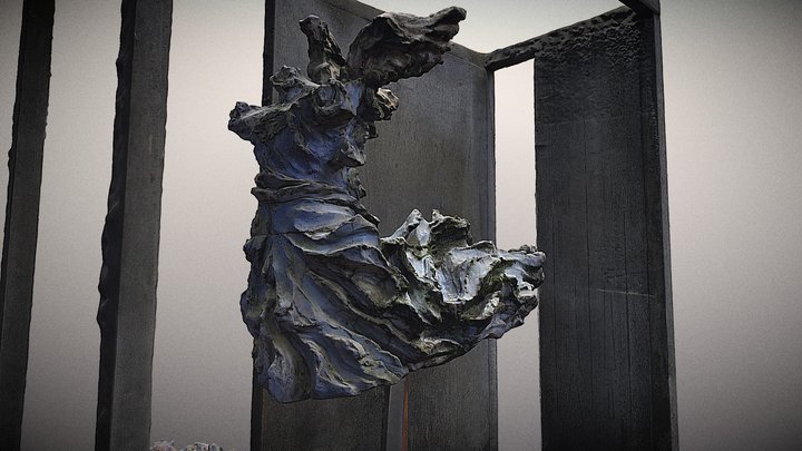 Lucio Fontana - Chinelli Funeral Monument 3D Model