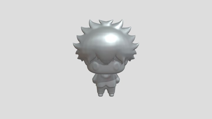 Cute anime-style character 3D Model