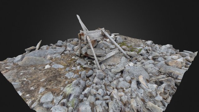 Bjørnøya selvskudd 3D Model