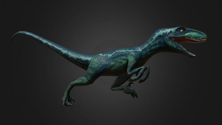 Raptor 3D Model