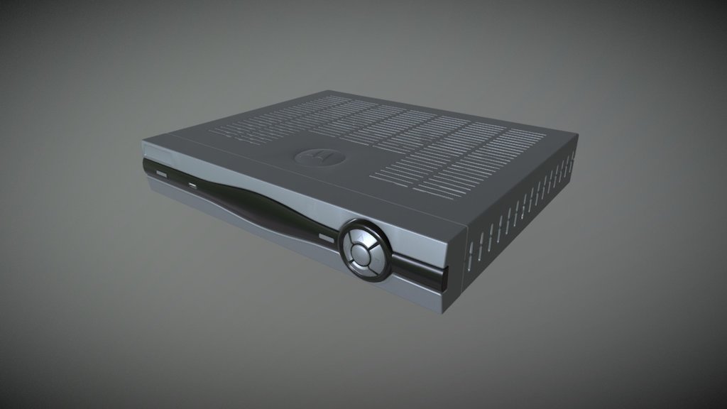 AT&T Cable Box 3D model by Ryan Bartlett (ryanbartlett) [c70db7e
