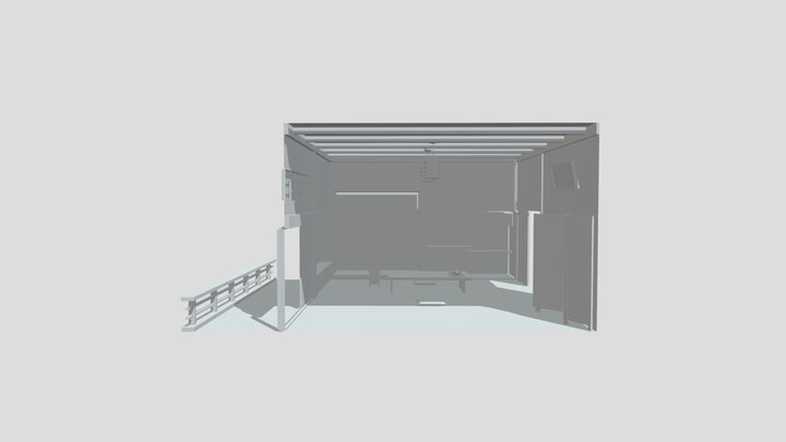 Japanese Sleeping Room 3D Model