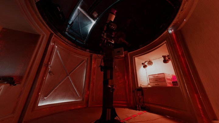 Musk Observatory - Mars Desert Research Station 3D Model