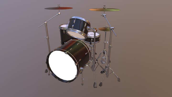 Drumset 3D Model