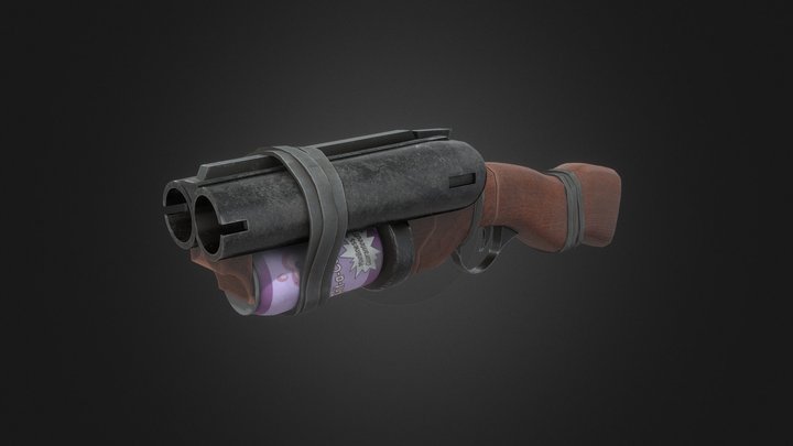 Soda Popper (Team Fortress 2) 3D Model