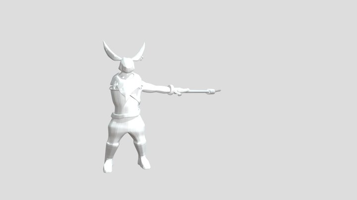 Peg Charactermodell For Portfolio Animation2 3D Model