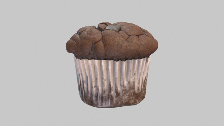 Muffin Low 3D Model