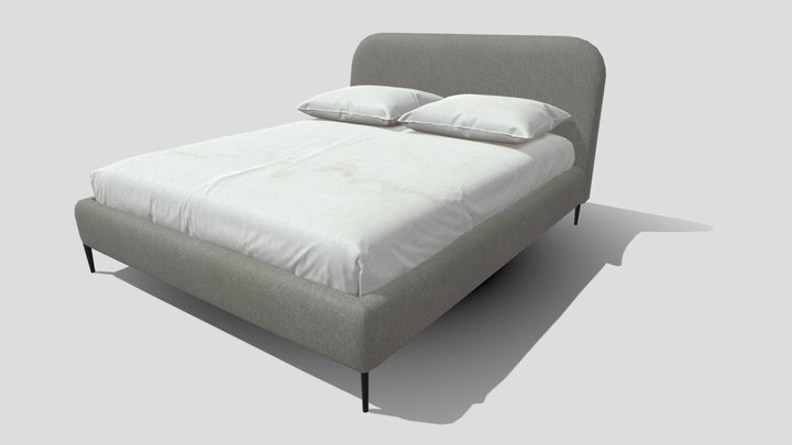 Modern Bed 3D Model