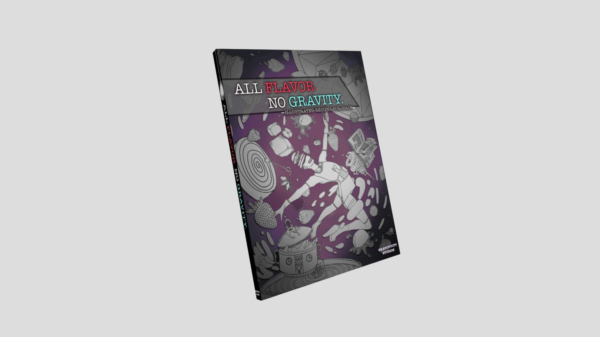 Cookbook 3D Model