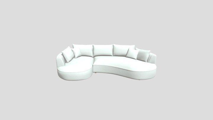 Modern 3D Sofa Design 3D Model