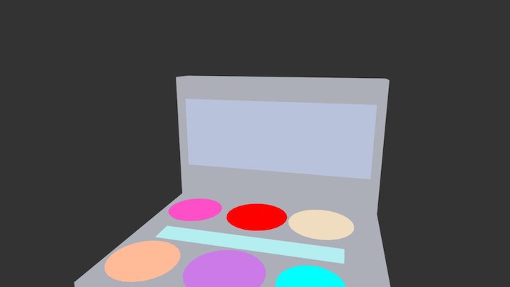 Eyeshadow model 3D Model