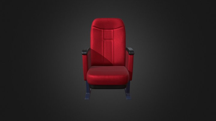 Театральное кресло "Лира" 3D Model