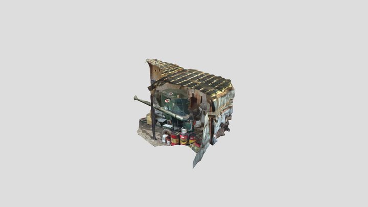 Feed Mixer 3D Model