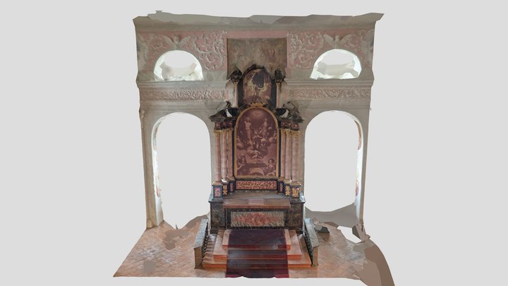 Grajska kapela - Grad Borl (EID 1-00035) 3D Model