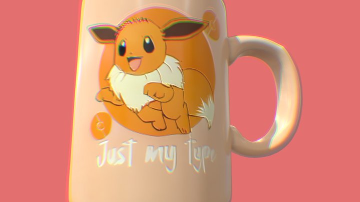 Eevee Mug - 'Just My Type'