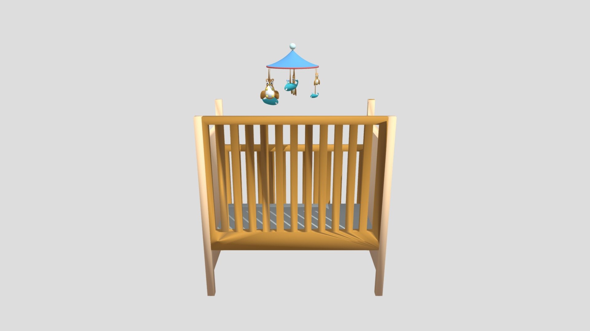 Babycot - Download Free 3D model by yuglathiya [c71a49e] - Sketchfab