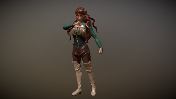 Royal Guard Annie 3D Model