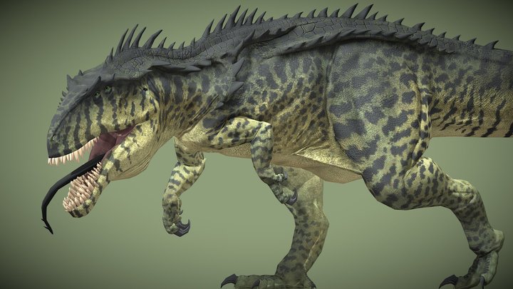 Toxin Giganotosaurus – Kostenloses 3D-Modell STL