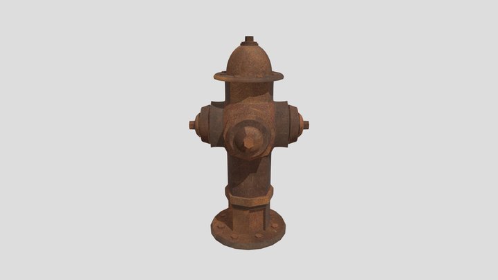 FINISHED FIREHYDRANT 3D Model
