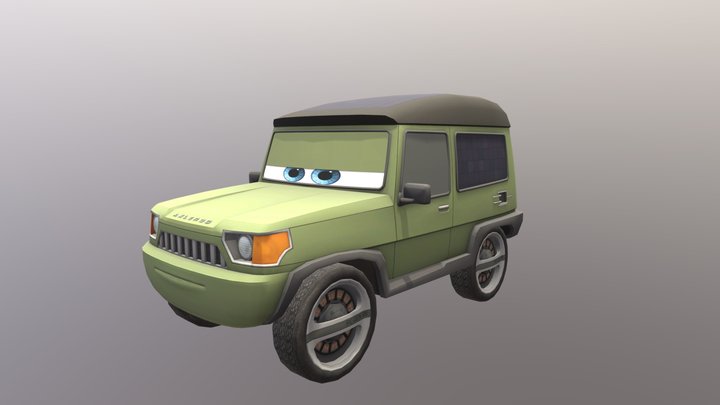 Miles Axlerod 3D Model