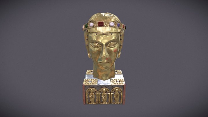 Reliquary of St Eustace 3D Model