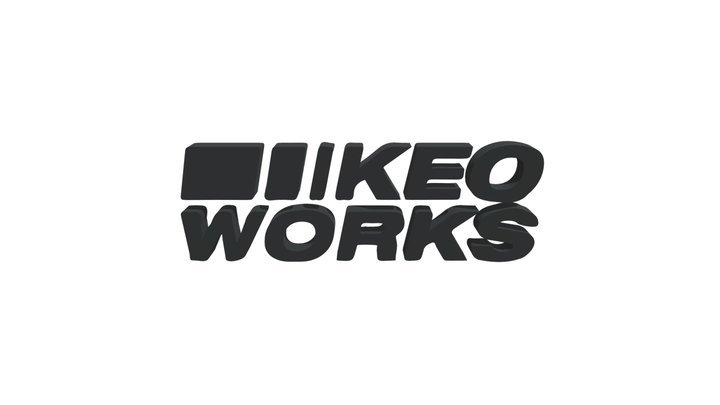 KEOWORKS (Logo) 3D Model