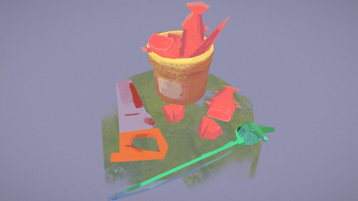 Fishin 3D Model
