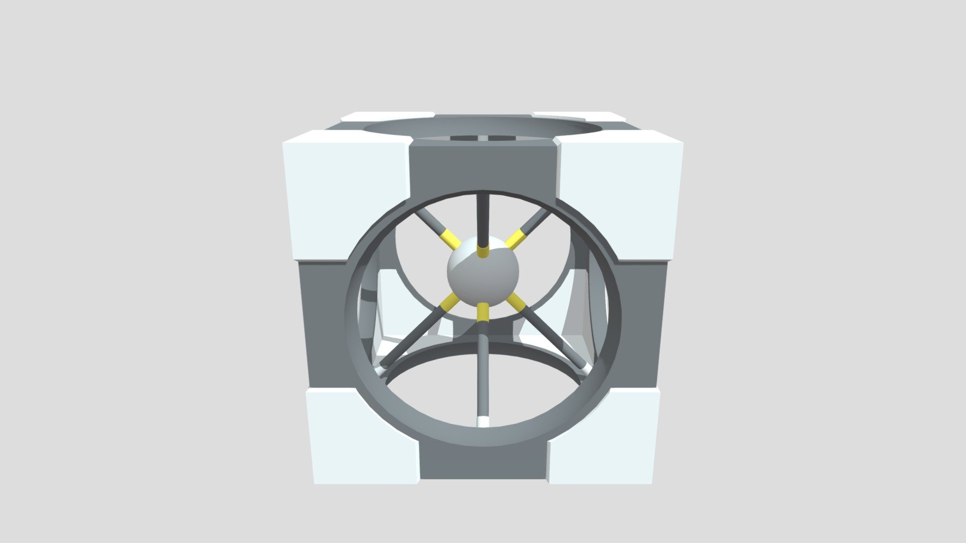 Portal Contraption Cube - 3D model by Mrblocku (@neverganjiovdsfg ...