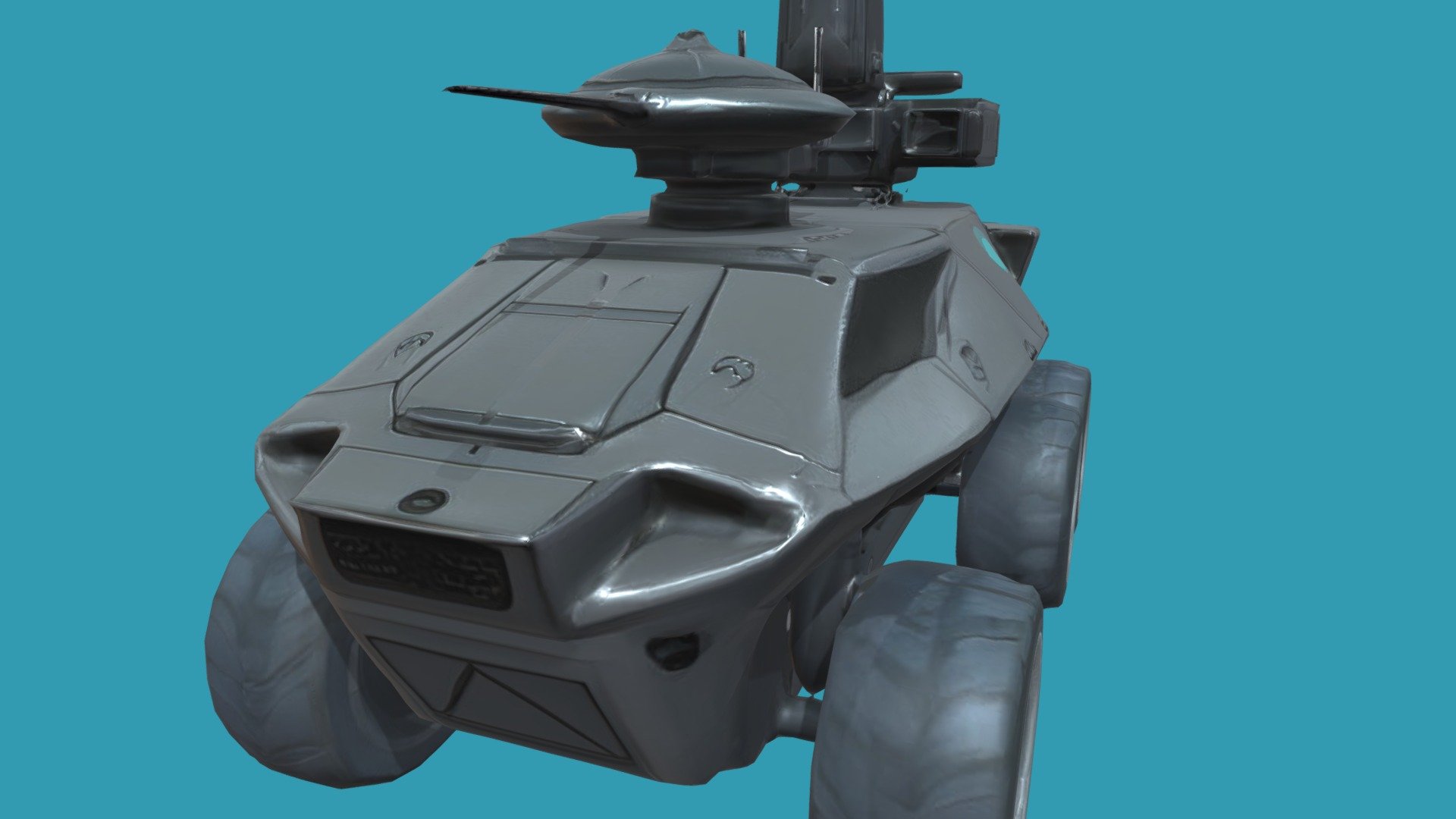 [Rodin] futuristic armored vehicle