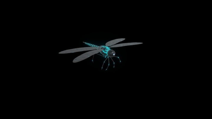 Dragonfly 3D Model