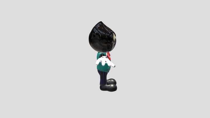 baby-bendy-real world 3D Model
