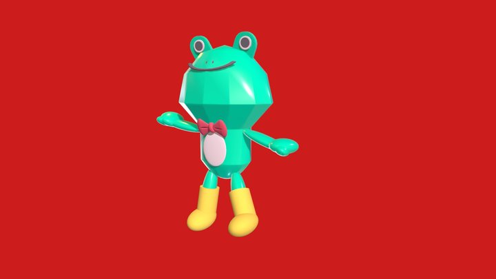 FROGGGG 3D Model