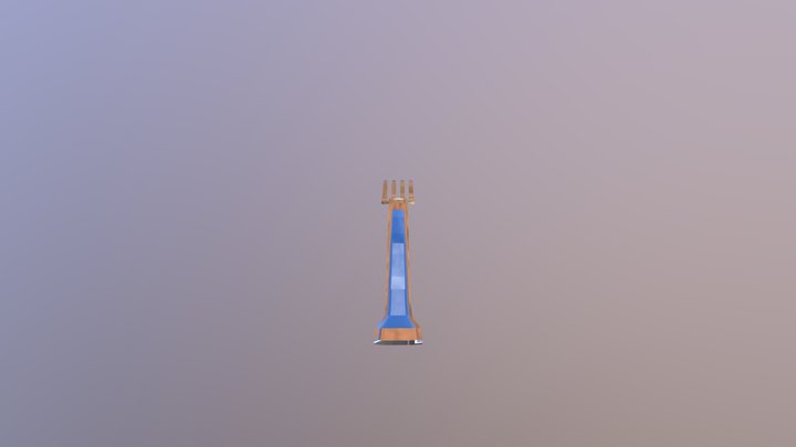 Simple Fork 3D Model